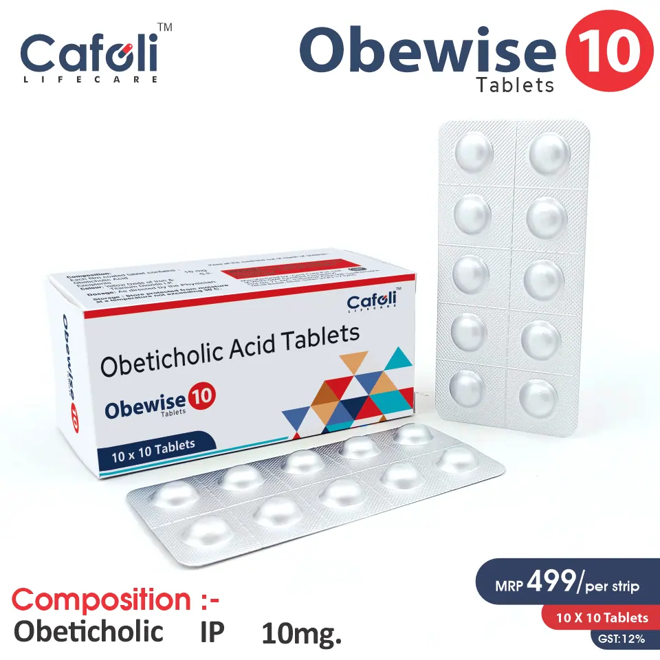 Obeticholic Acid 10mg Tablet | Best price for PCD Pharma Franchise | Liver Care & PBC Treatment